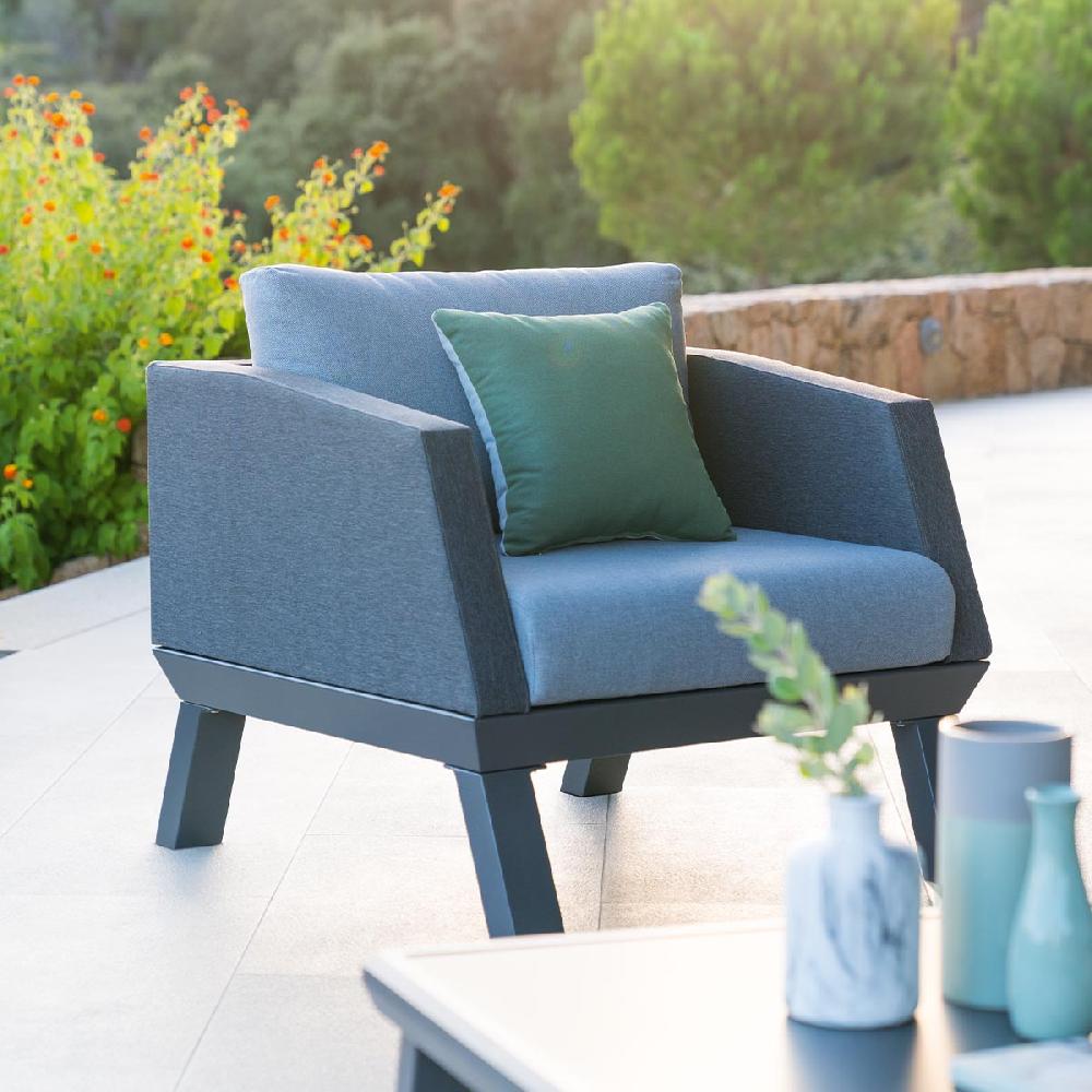 hesperide Fauteuil de salon de jardin AXIOME Graphite