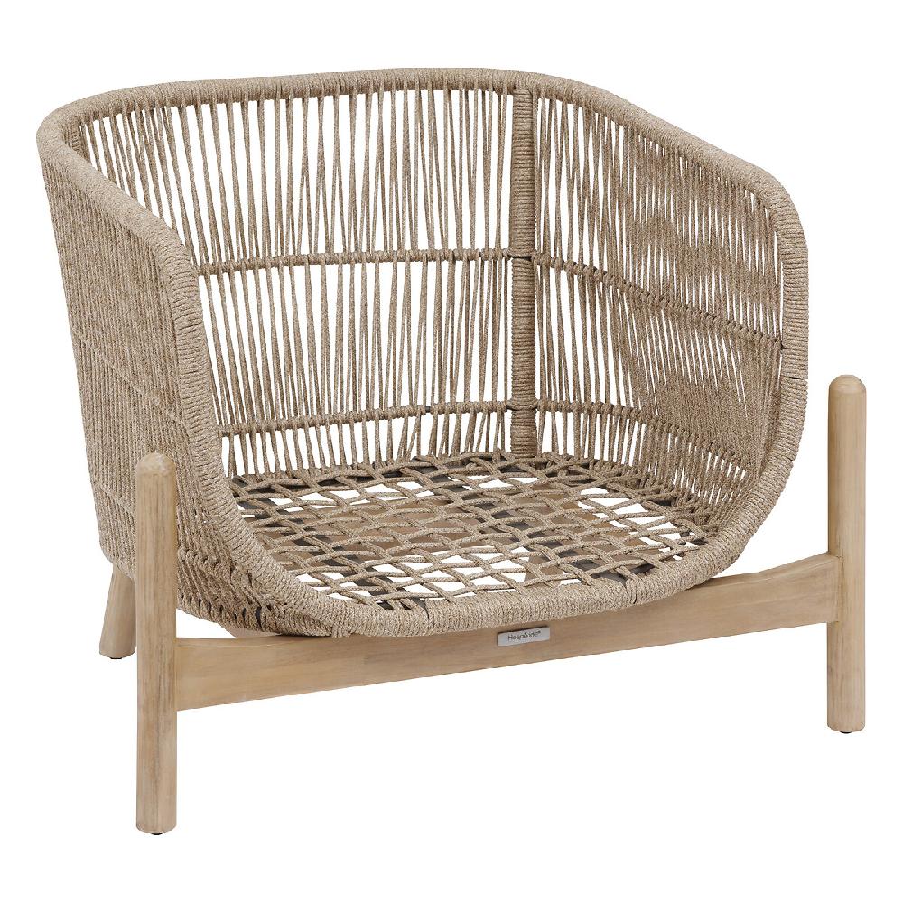 Hesperide Fauteuil De Salon De Jardin DEONA Taupe & Acacia