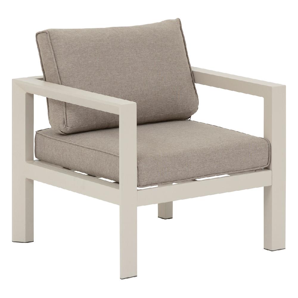 Hesperide Fauteuil De Salon De Jardin ÉVASION Beige & Argile