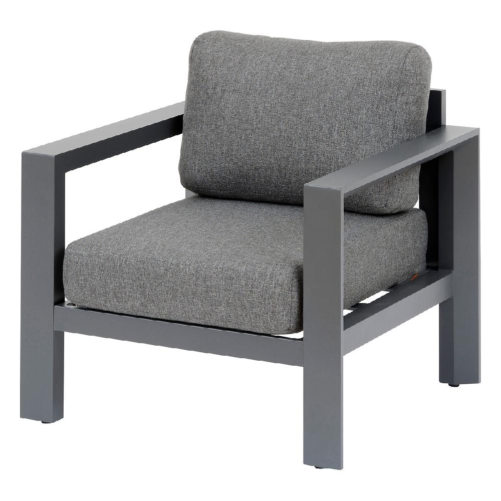 Hesperide Fauteuil De Salon De Jardin ÉVASION Graphite