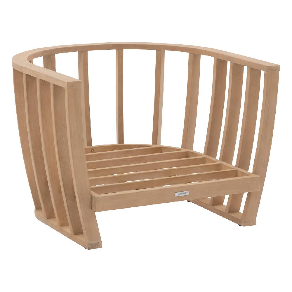 Hesperide Fauteuil De Salon De Jardin LEMINDO Eucalyptus & Beige