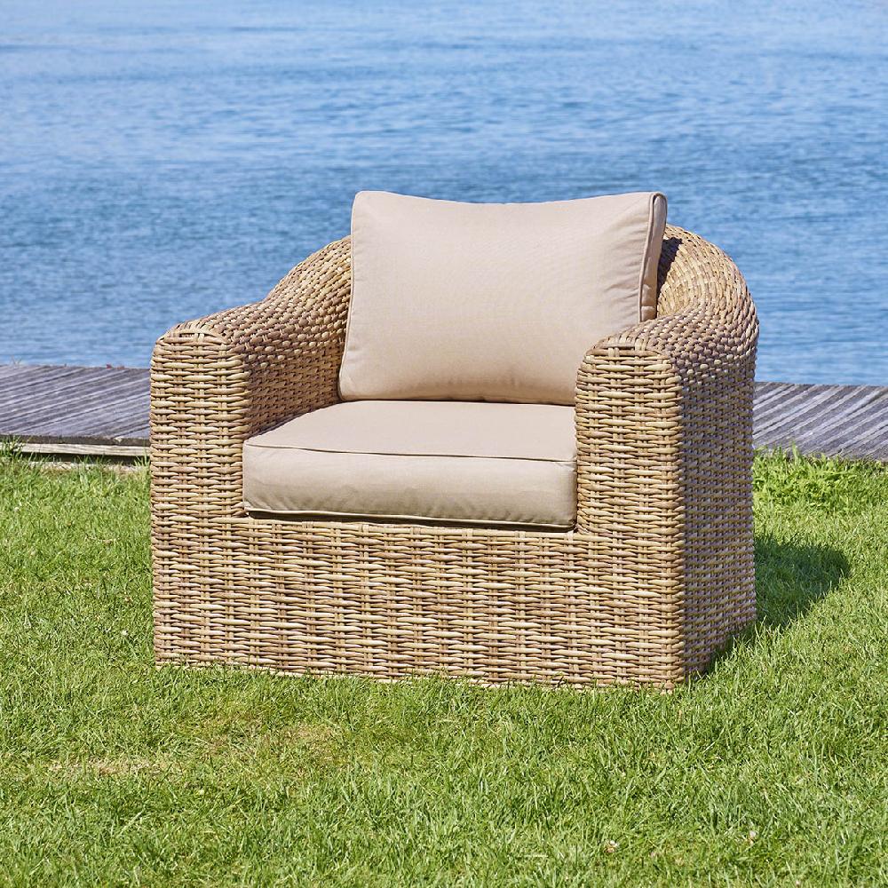 hesperide Fauteuil de salon de jardin MOORÉA Savana