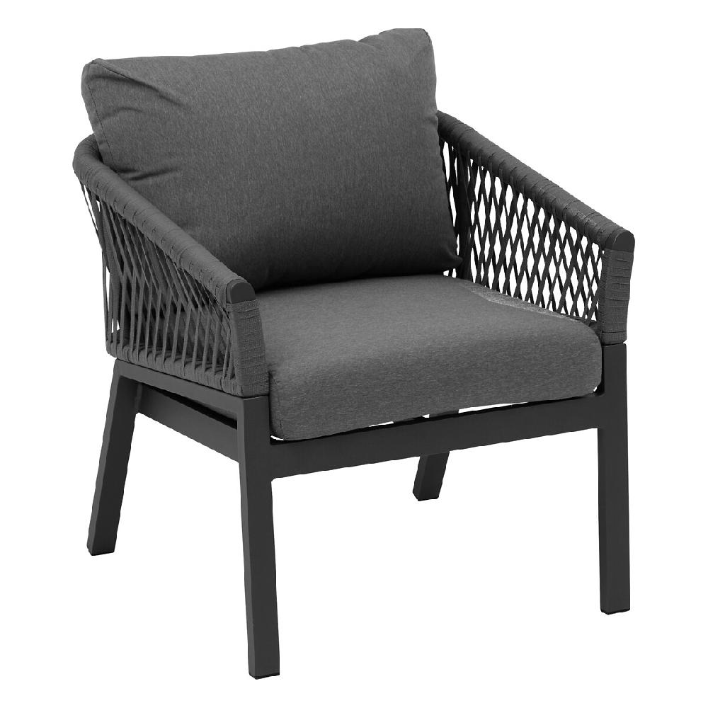Hesperide Fauteuil De Salon De Jardin ORIENGO Anthracite & Graphite