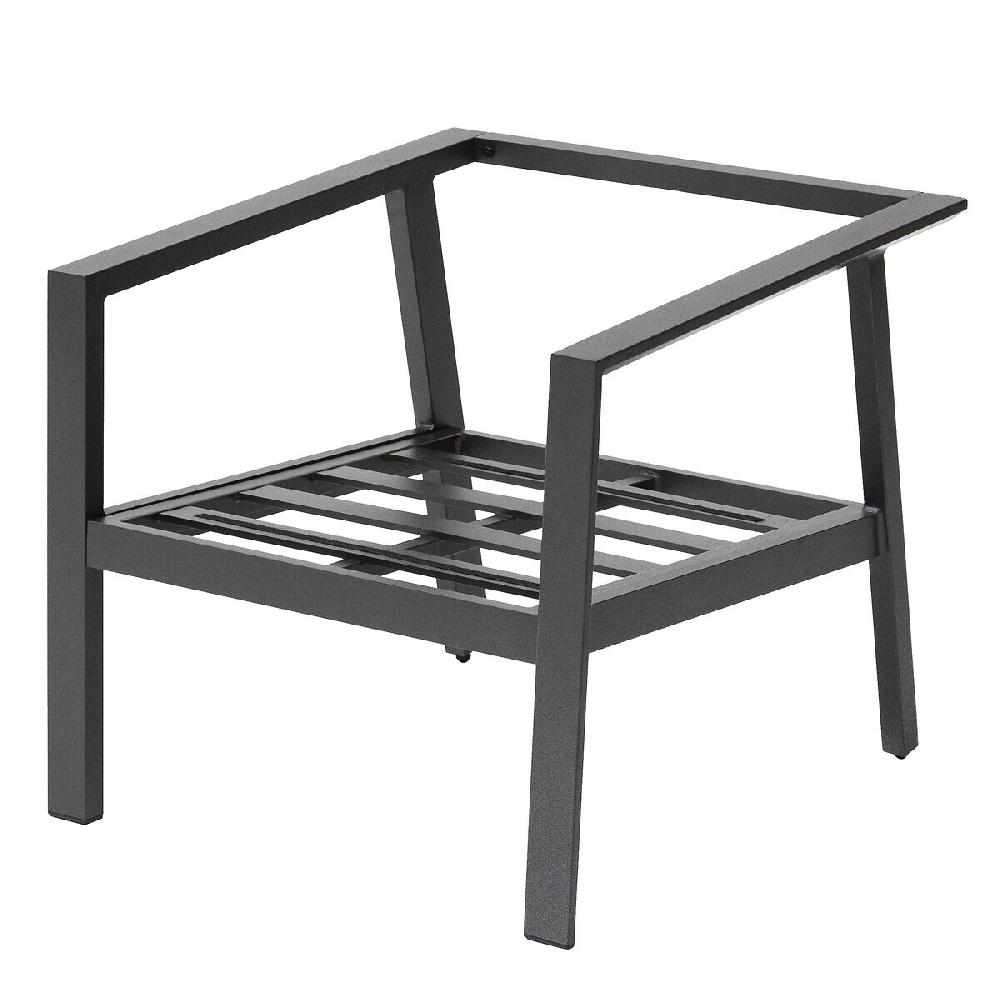 Hesperide Fauteuil De Salon De Jardin PAVANE Carbone & Graphite