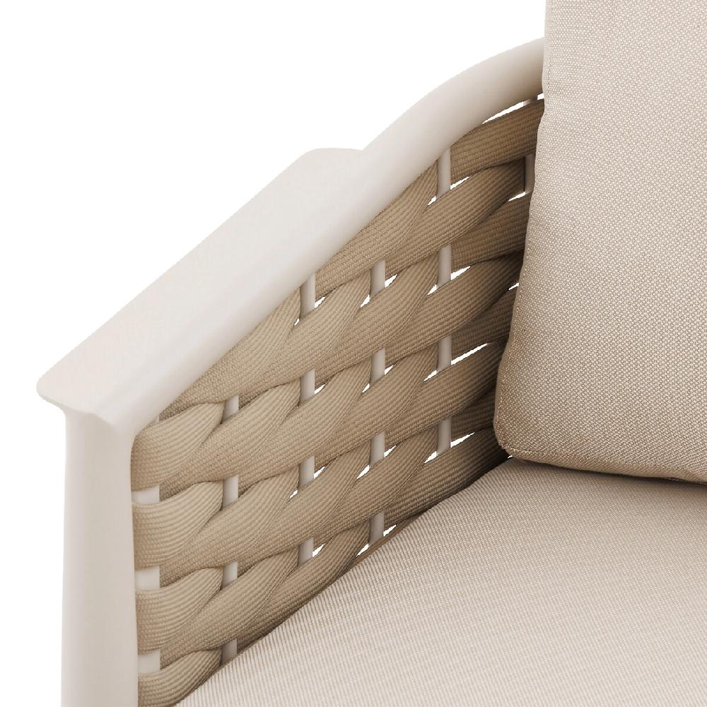 Hesperide Fauteuil De Salon De Jardin YCONIA Argile