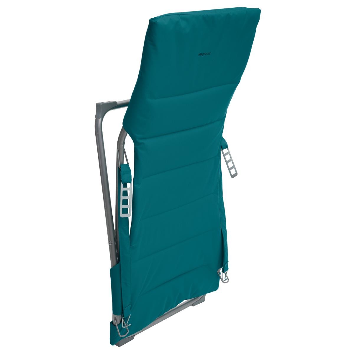 Hesperide Fauteuil Relax De Jardin MILOS Bleu Canard