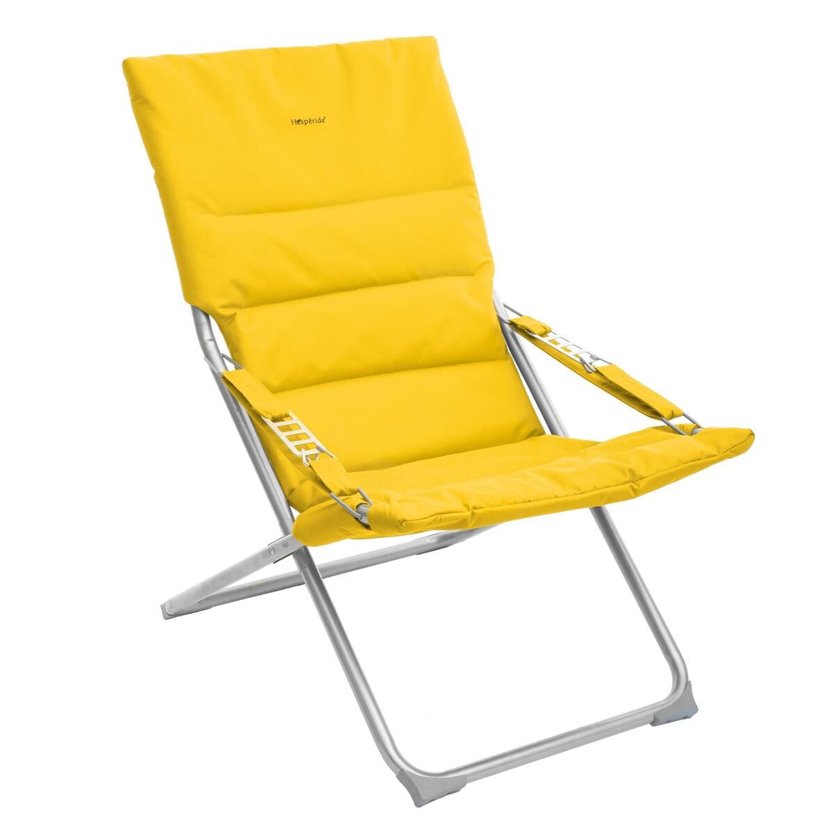 Hesperide Fauteuil Relax De Jardin MILOS Jaune Moutarde