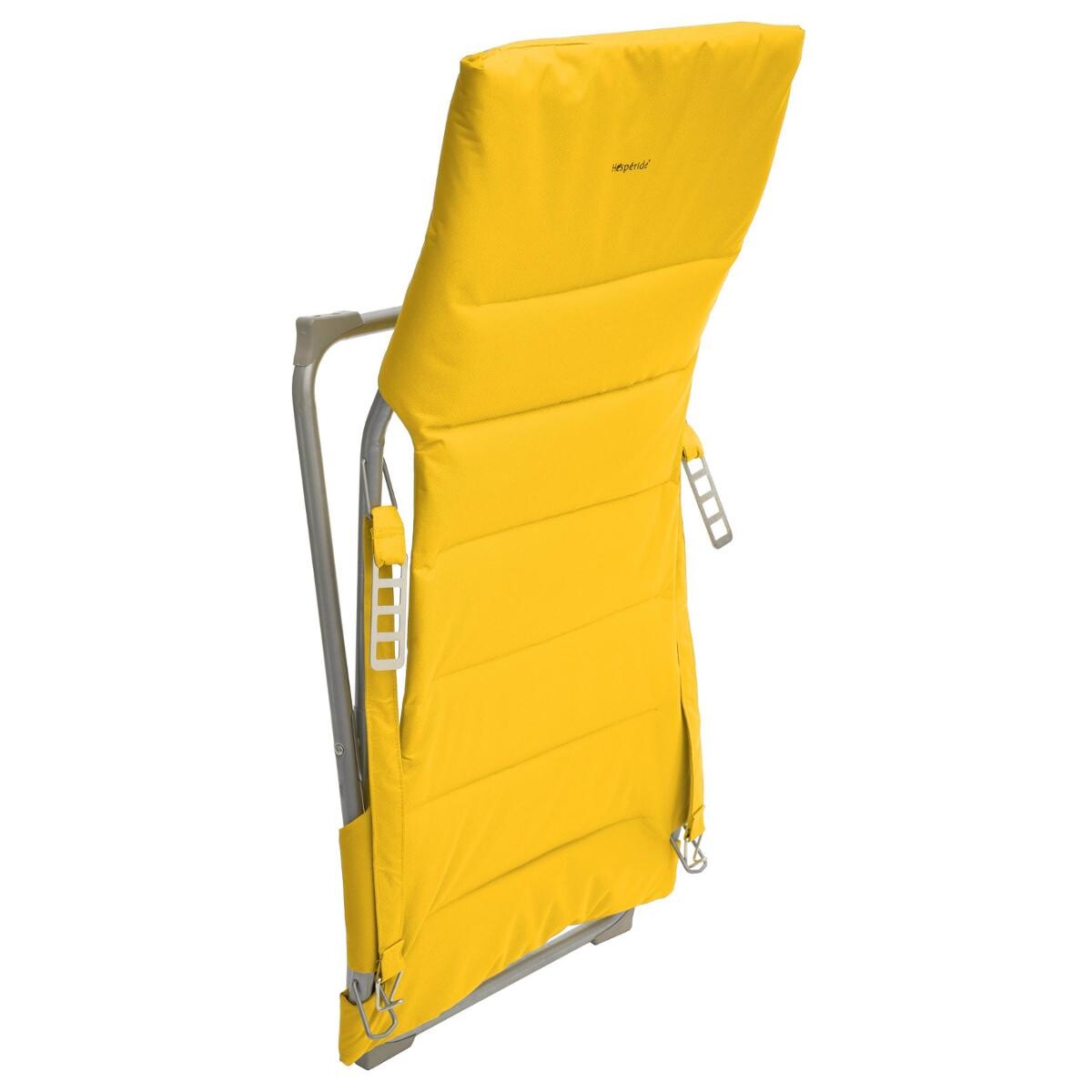 Hesperide Fauteuil Relax De Jardin MILOS Jaune Moutarde