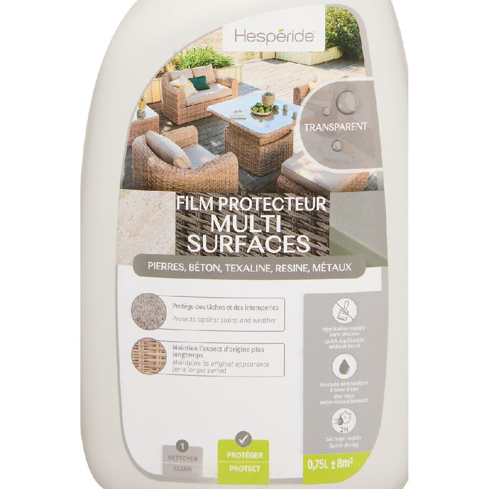Hesperide Film Protecteur Multi-surfaces Finition Transparente