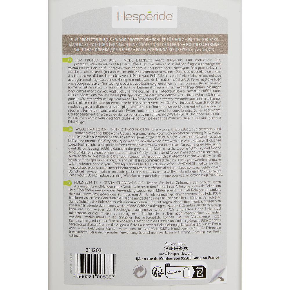 Hesperide Film Protecteur Pour Bois Exotique Finition Transparente