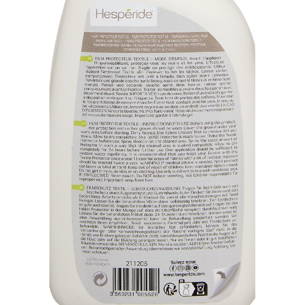 Hesperide Film Protecteur Pour Textile Finition Transparente