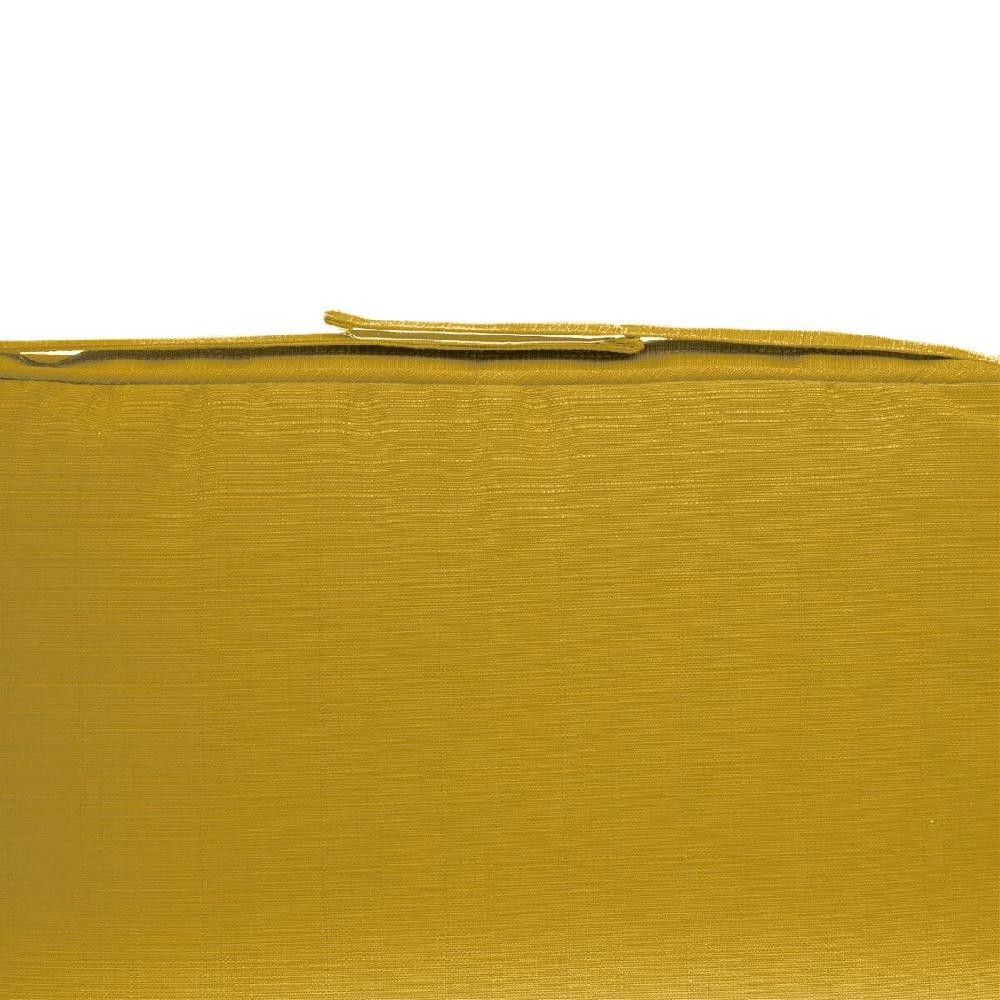 Hesperide Galette De Chaise à Scratch KORAI Jaune Moutarde