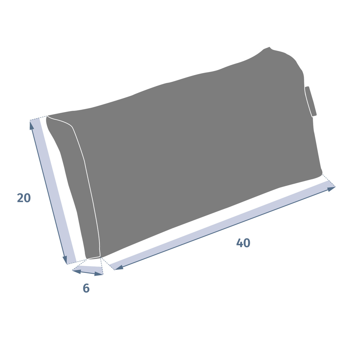 Hesperide Appui-tête ADAPTIA Anthracite