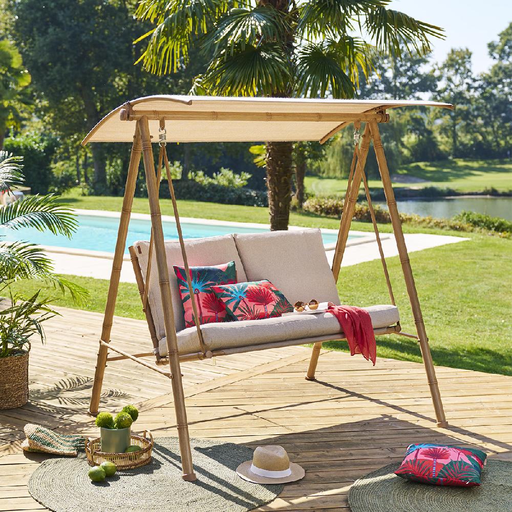 hesperide Balancelle de jardin BAROE Beige