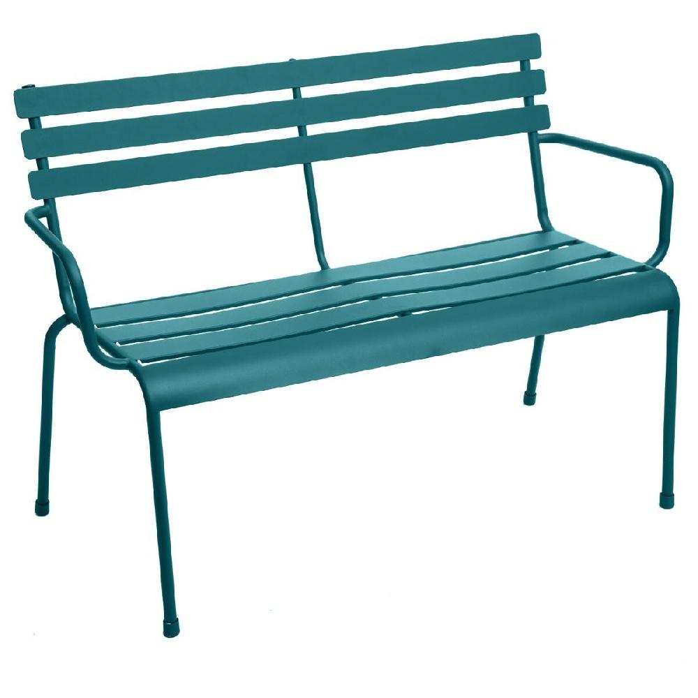 Hesperide Banc De Jardin GREENSBORO Bleu Canard