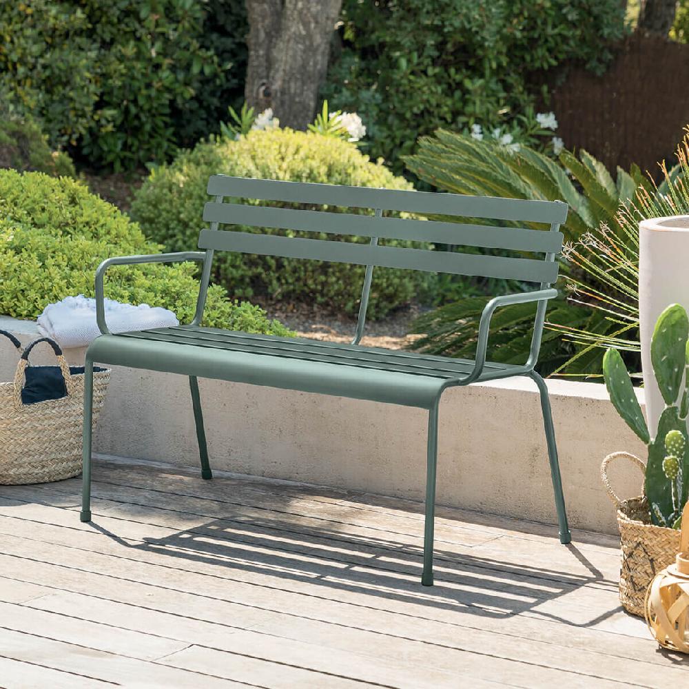 Hesperide Banc De Jardin GREENSBORO Vert Olive