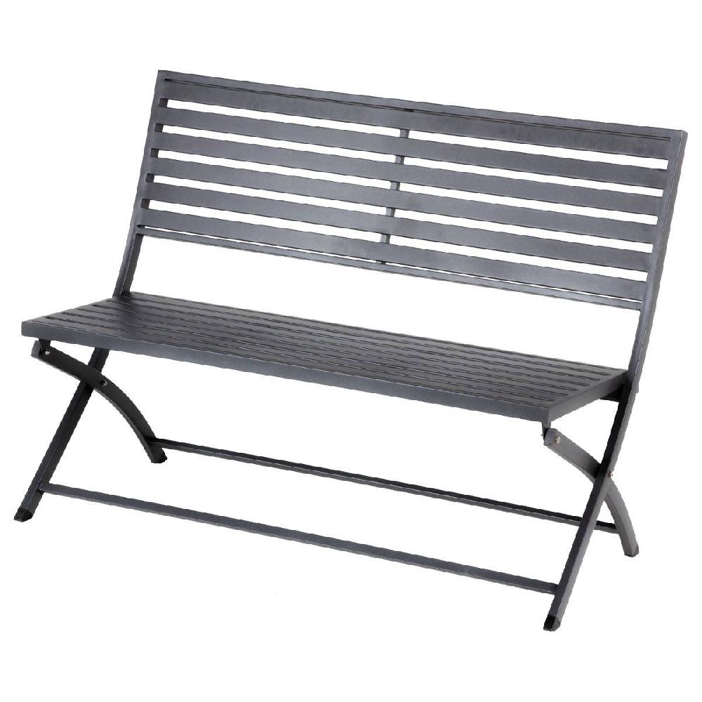 Hesperide Banc De Jardin Pliant OLBIA Graphite