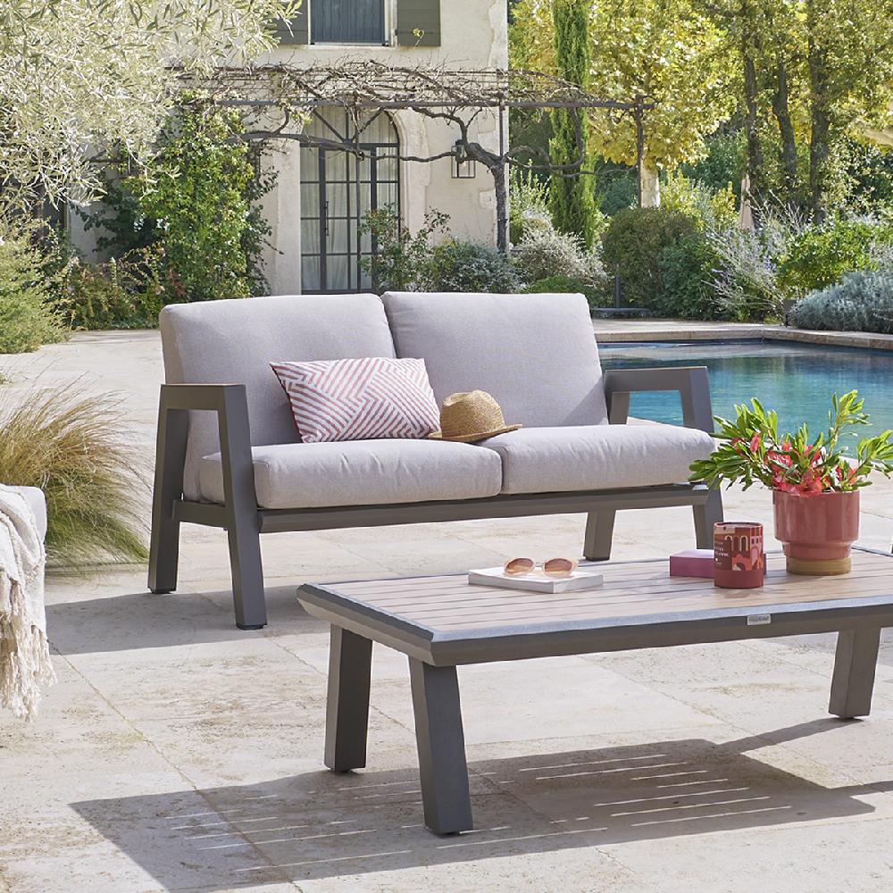 hesperide Canapé de jardin AXIOME Praline & Beige