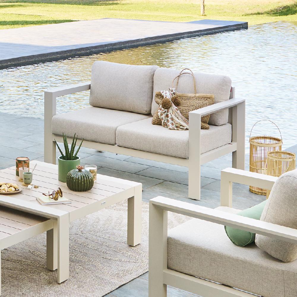 hesperide Canapé de jardin ÉVASION Argile