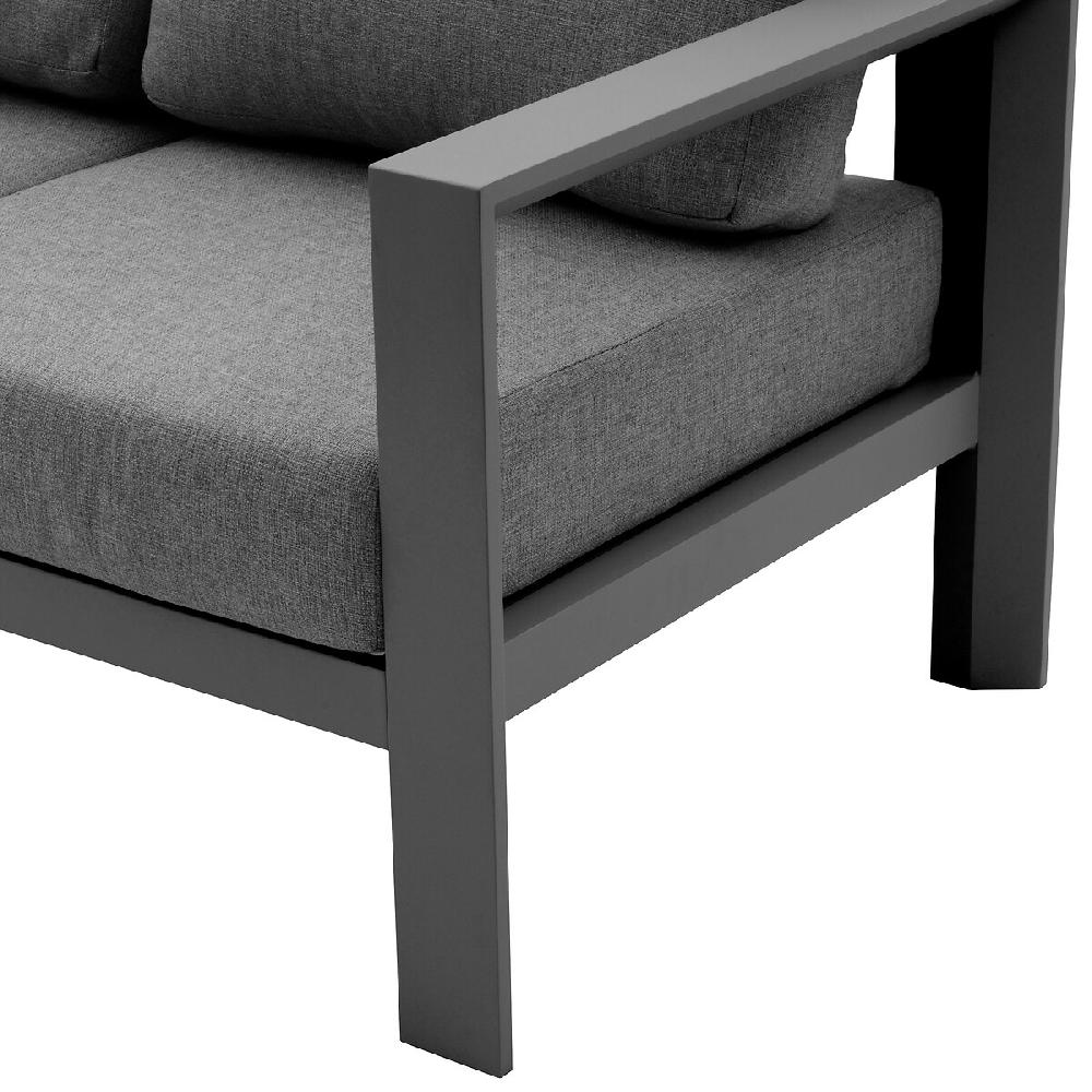 Hesperide Canapé De Jardin ÉVASION Graphite