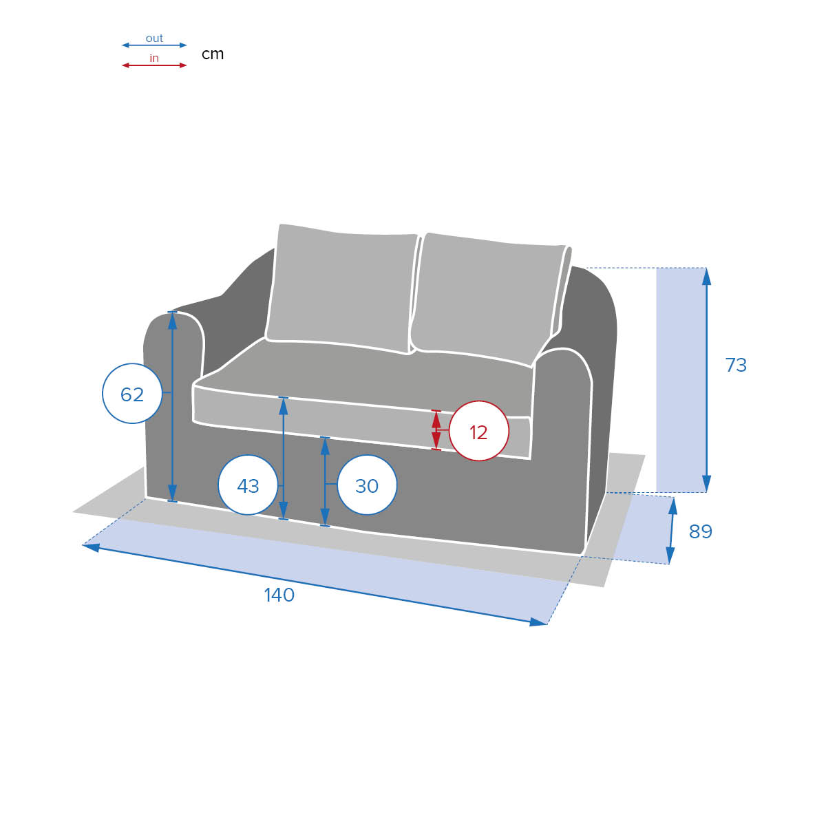 Hesperide Canapé De Jardin MOORÉA Savana
