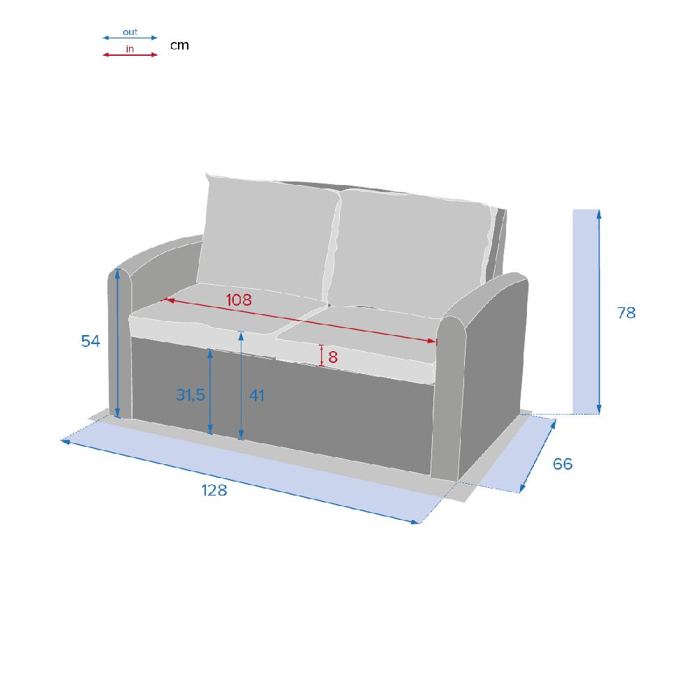 Hesperide Canapé De Jardin POLYNÉSIA Naturae