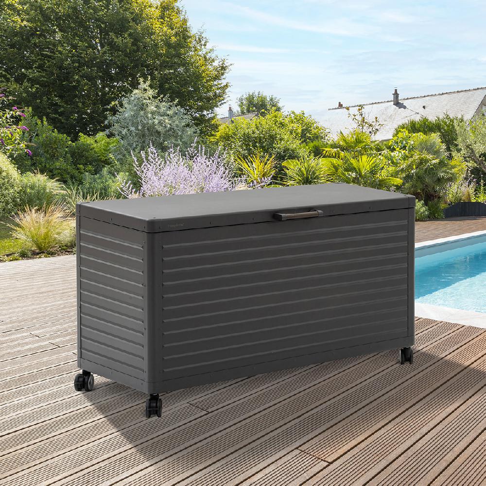 Hesperide Coffre De Rangement EDENIO Graphite