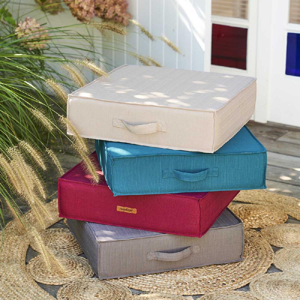 hesperide Coussin de sol d'extérieur KORAI Ardoise