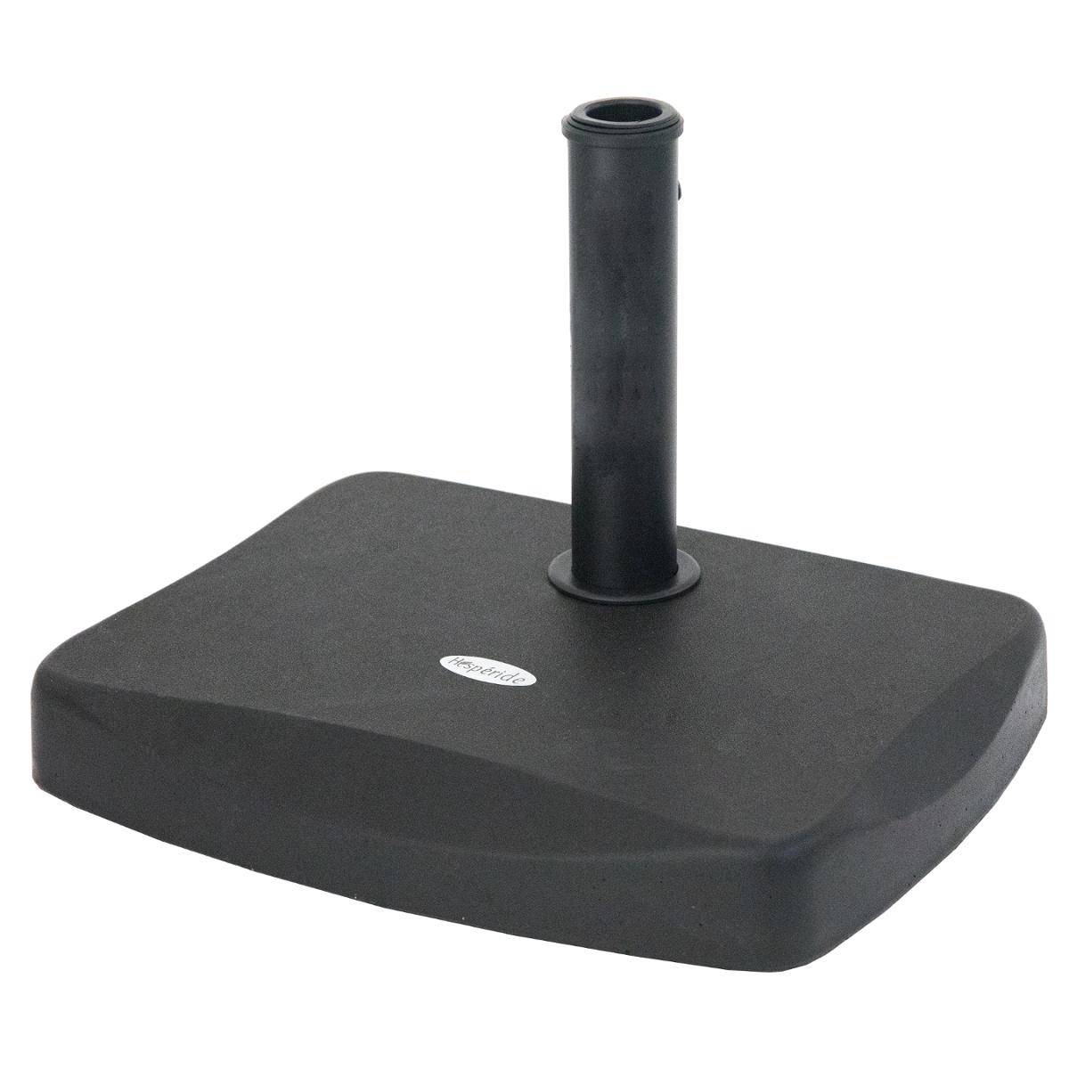 hesperide Demi-pied de parasol carré ORCADO Noir