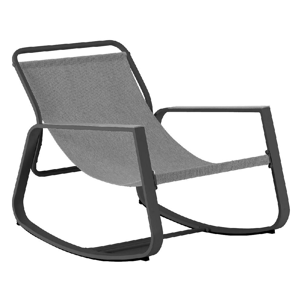 Hesperide Fauteuil à Bascule FELINIO Gris