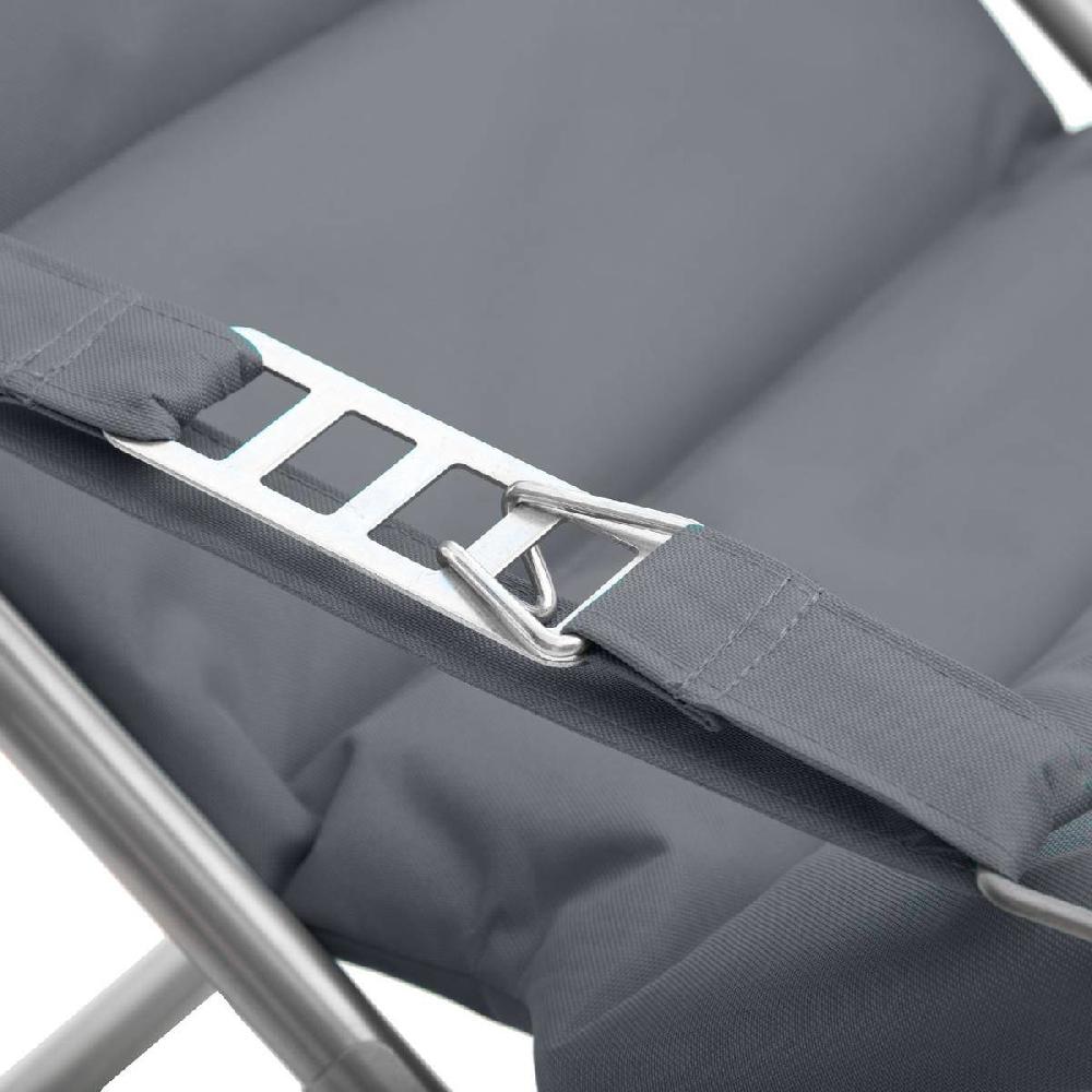 Hesperide Fauteuil Relax De Jardin MILOS Ardoise