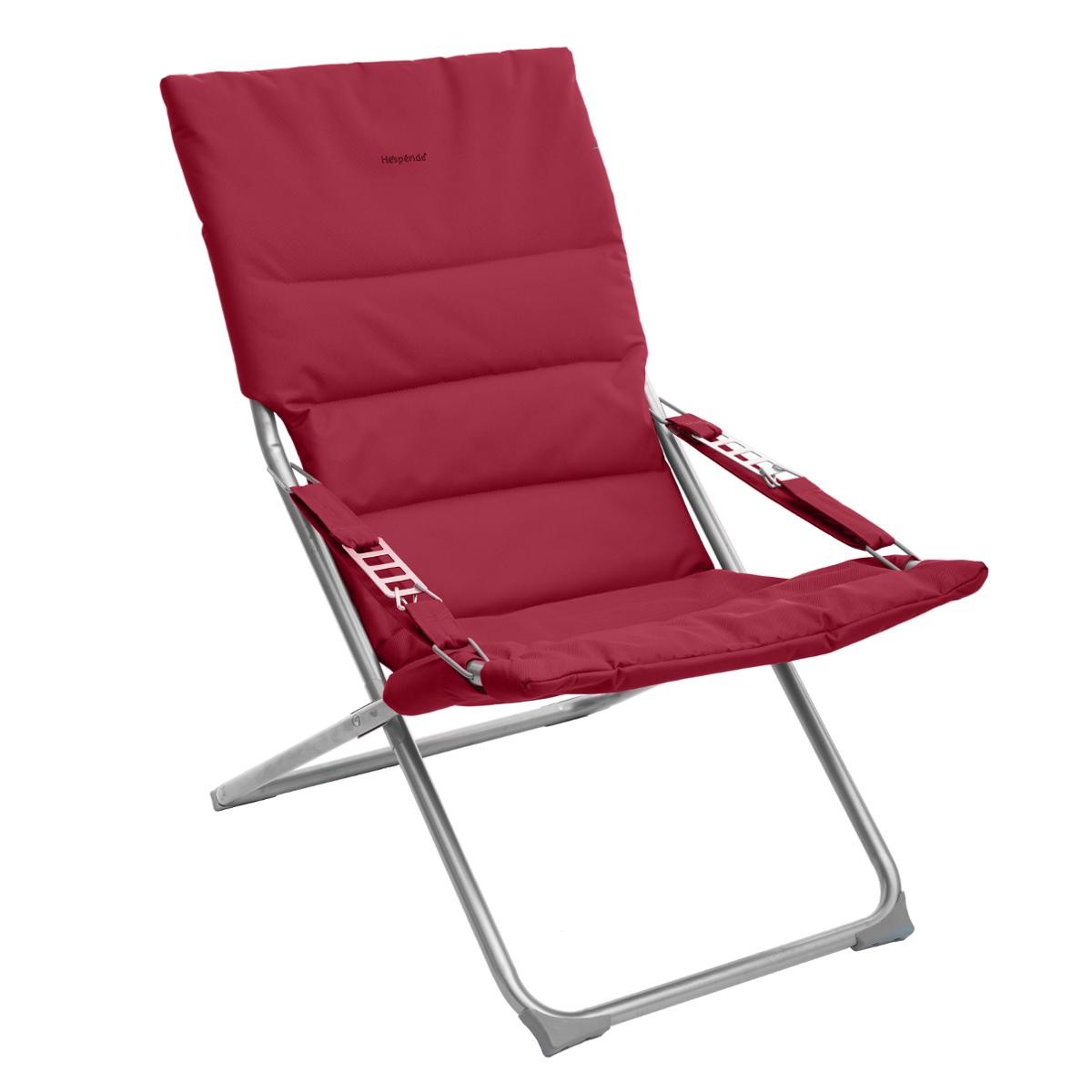 Hesperide Fauteuil Relax De Jardin MILOS Bordeaux