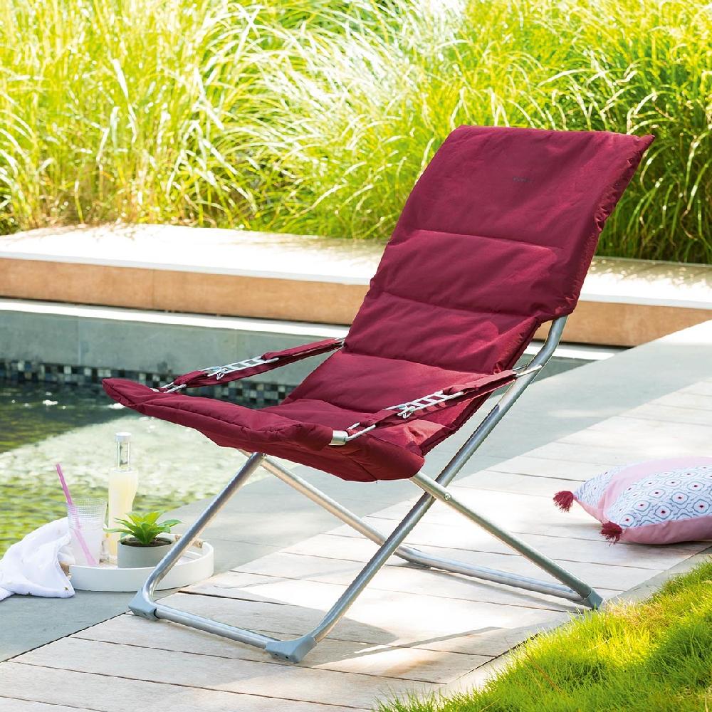 hesperide Fauteuil relax de jardin MILOS Bordeaux