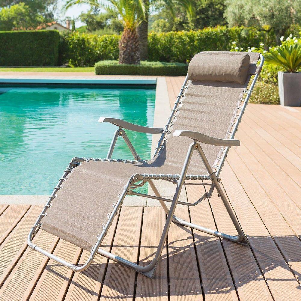 hesperide Fauteuil relax de jardin SILOS Café