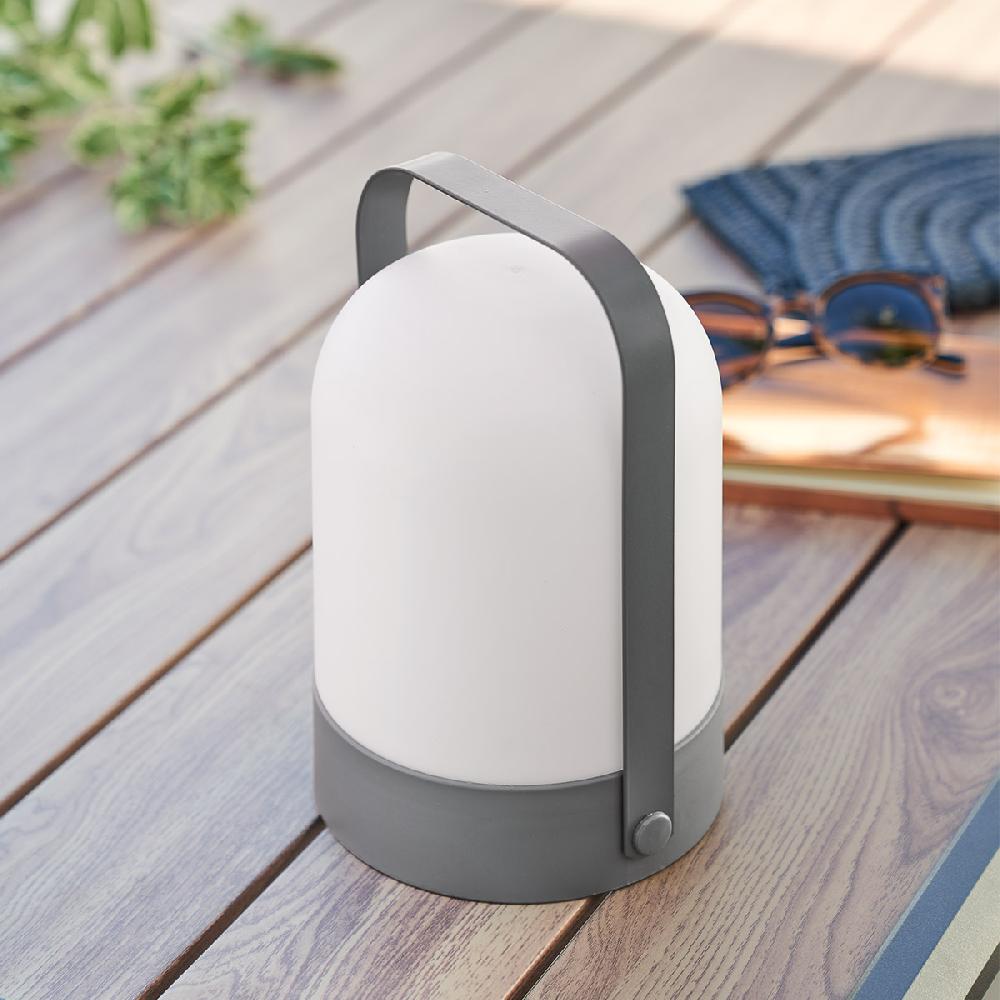 hesperide Lampe d'extérieur JERTA à pile Gris