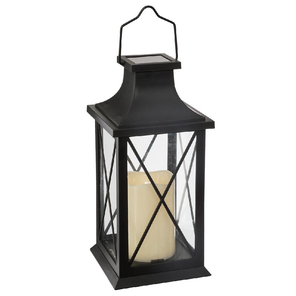 Hesperide Lanterne D'extérieur MAIK Solaire Noir