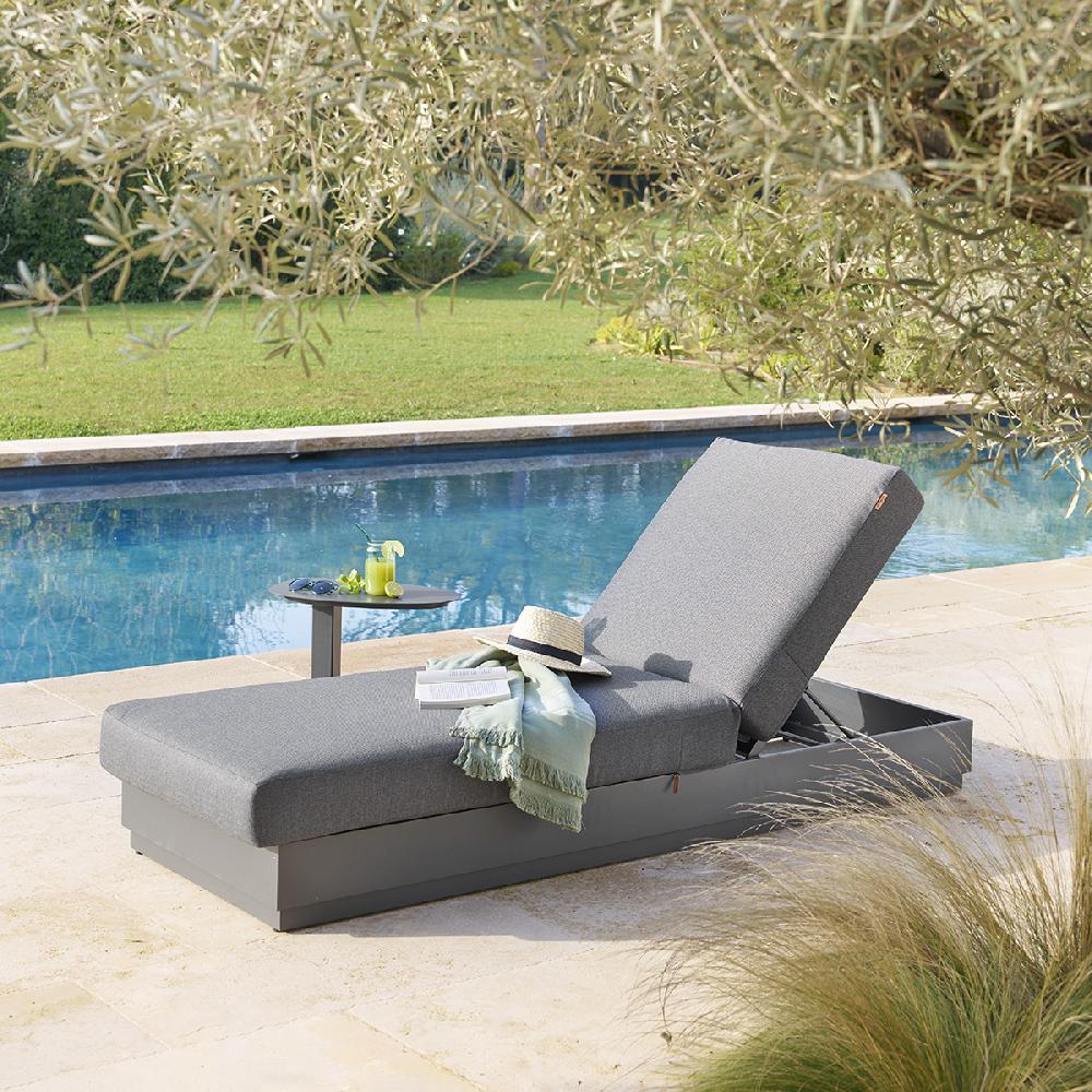 Hesperide Lit De Piscine ALLURE Graphite