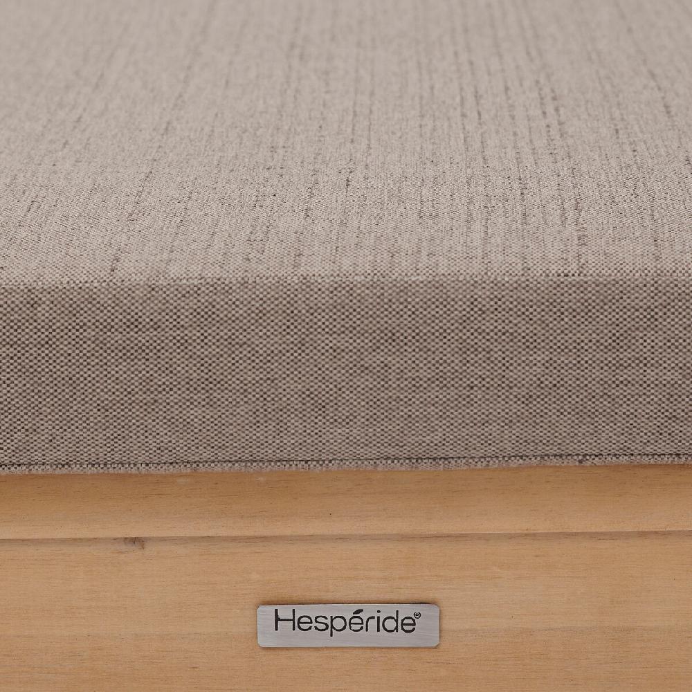 Hesperide Lit De Piscine PAPOUASIE Taupe & Acacia