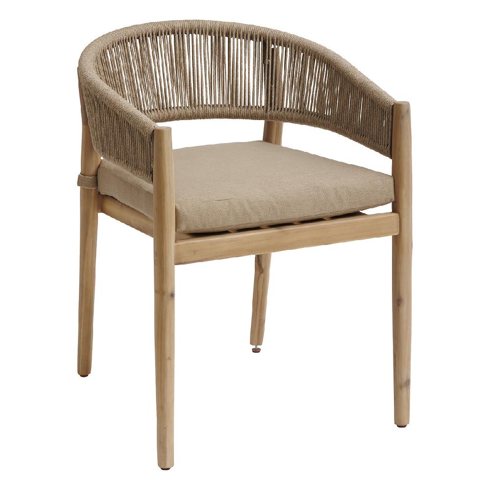 Hesperide Lot De 2 Fauteuils De Jardin TEVIO Miel