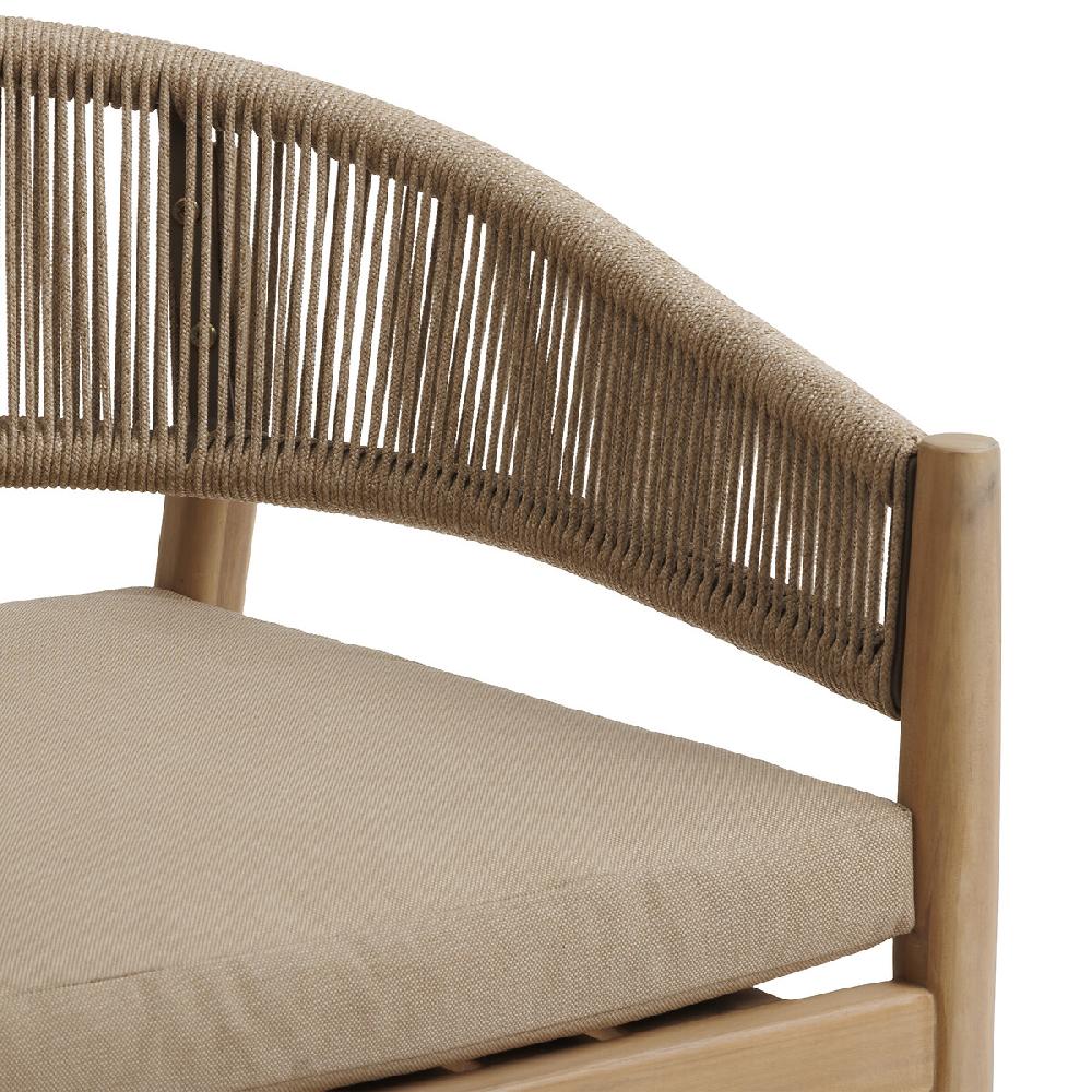 Hesperide Lot De 2 Fauteuils De Jardin TEVIO Miel