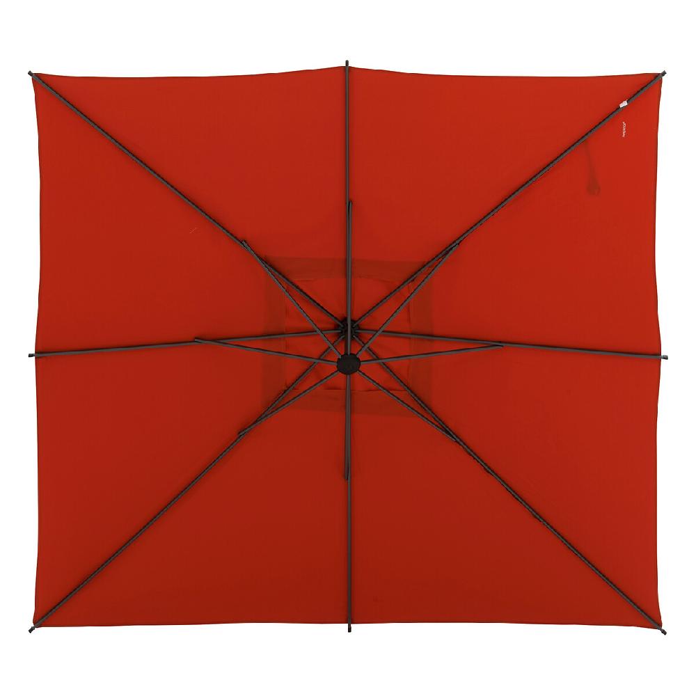 Hesperide Parasol Déporté Carré MANOA Ambre