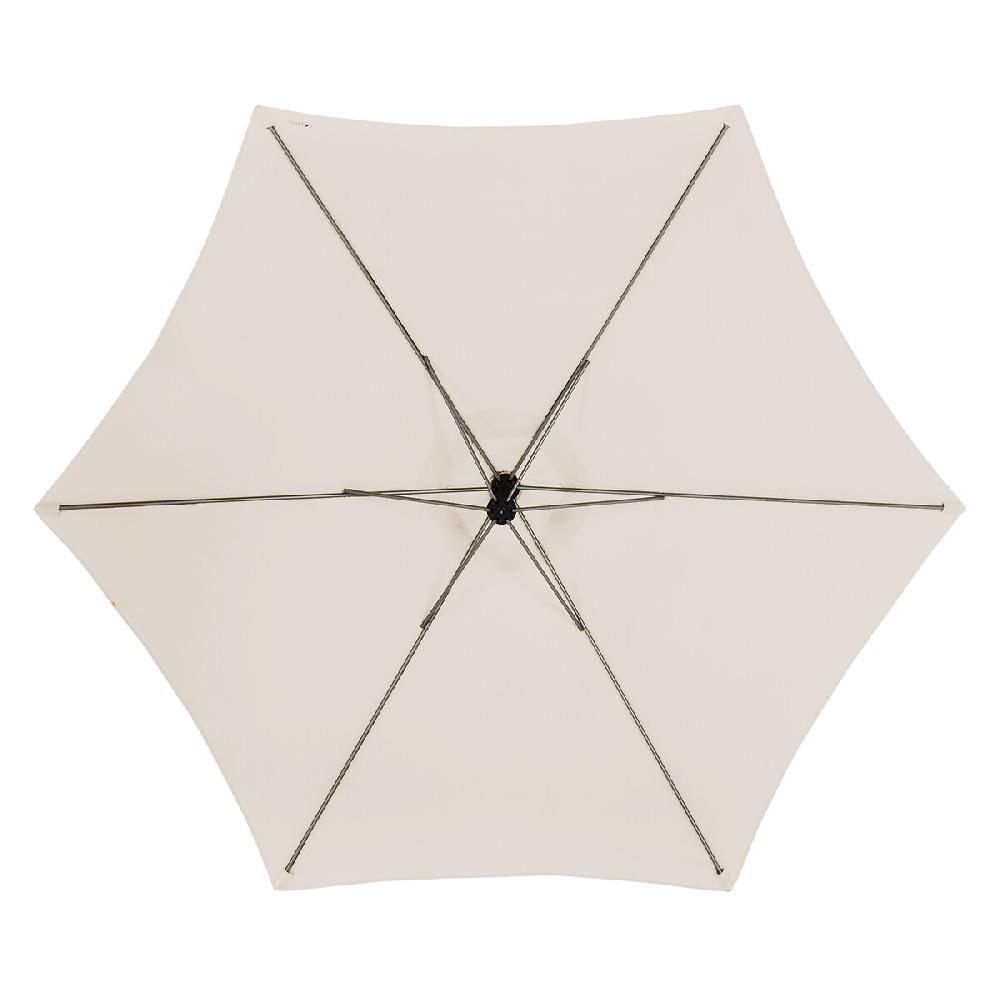 Hesperide Parasol Déporté Rond MANOA Blé