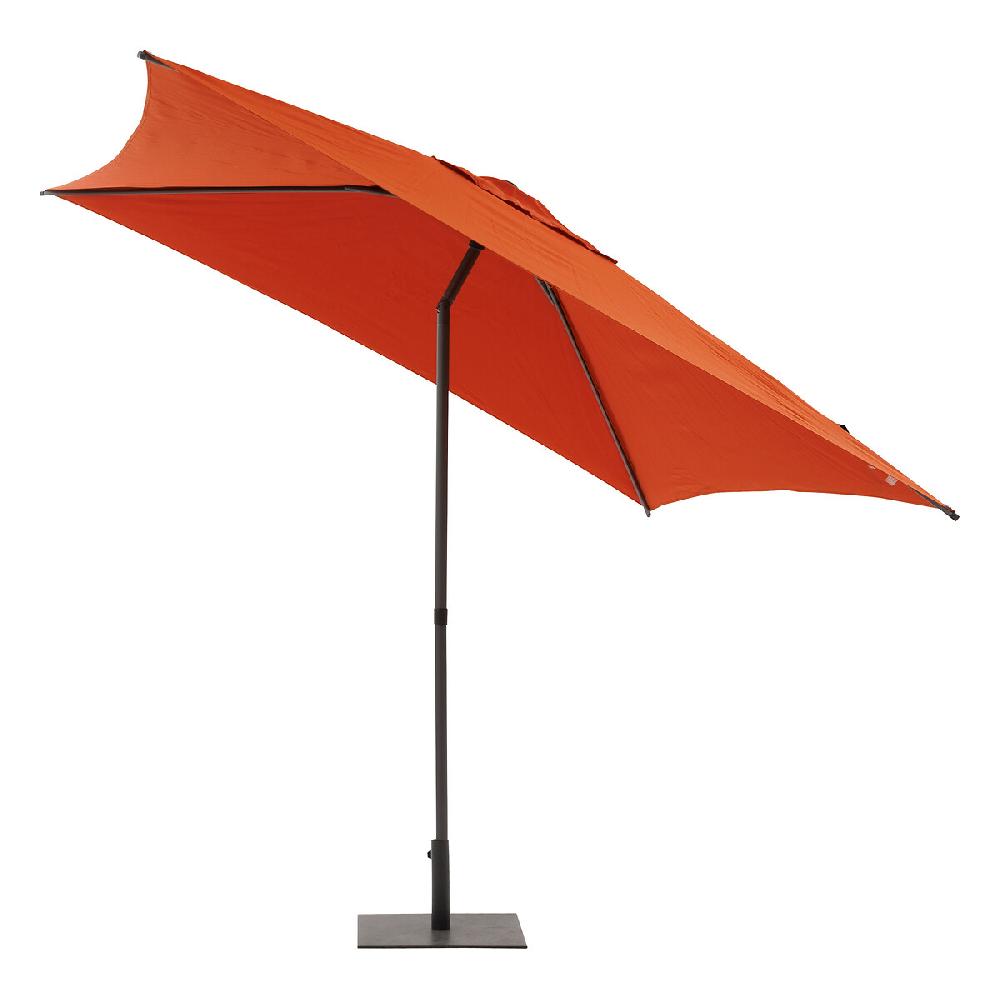 Hesperide Parasol Droit Carré SOYA Ambre