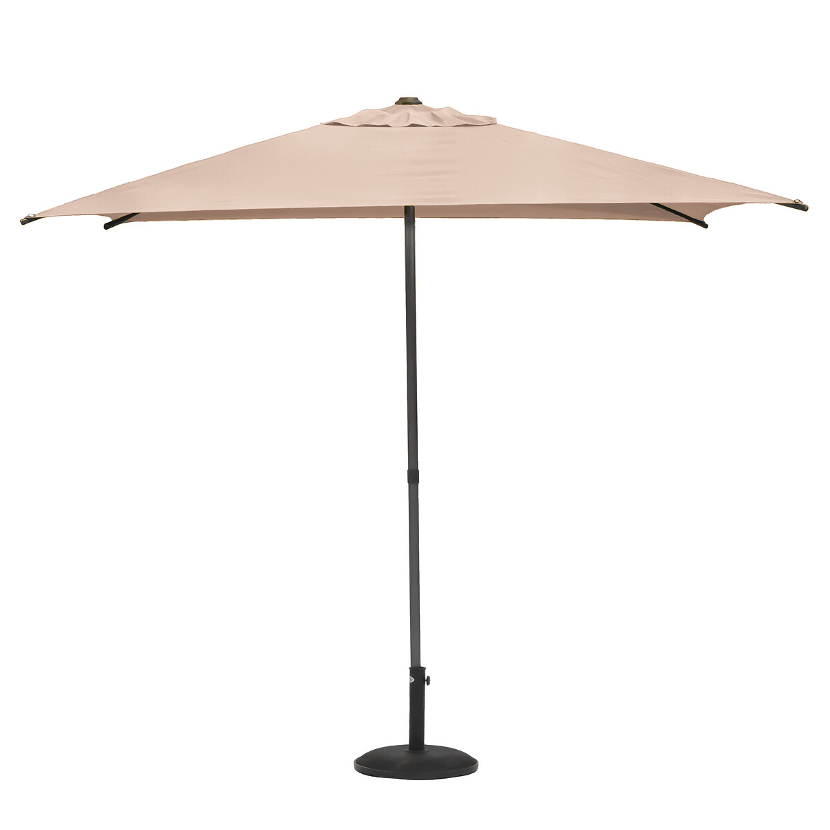Hesperide Parasol Droit Carré SOYA Blé