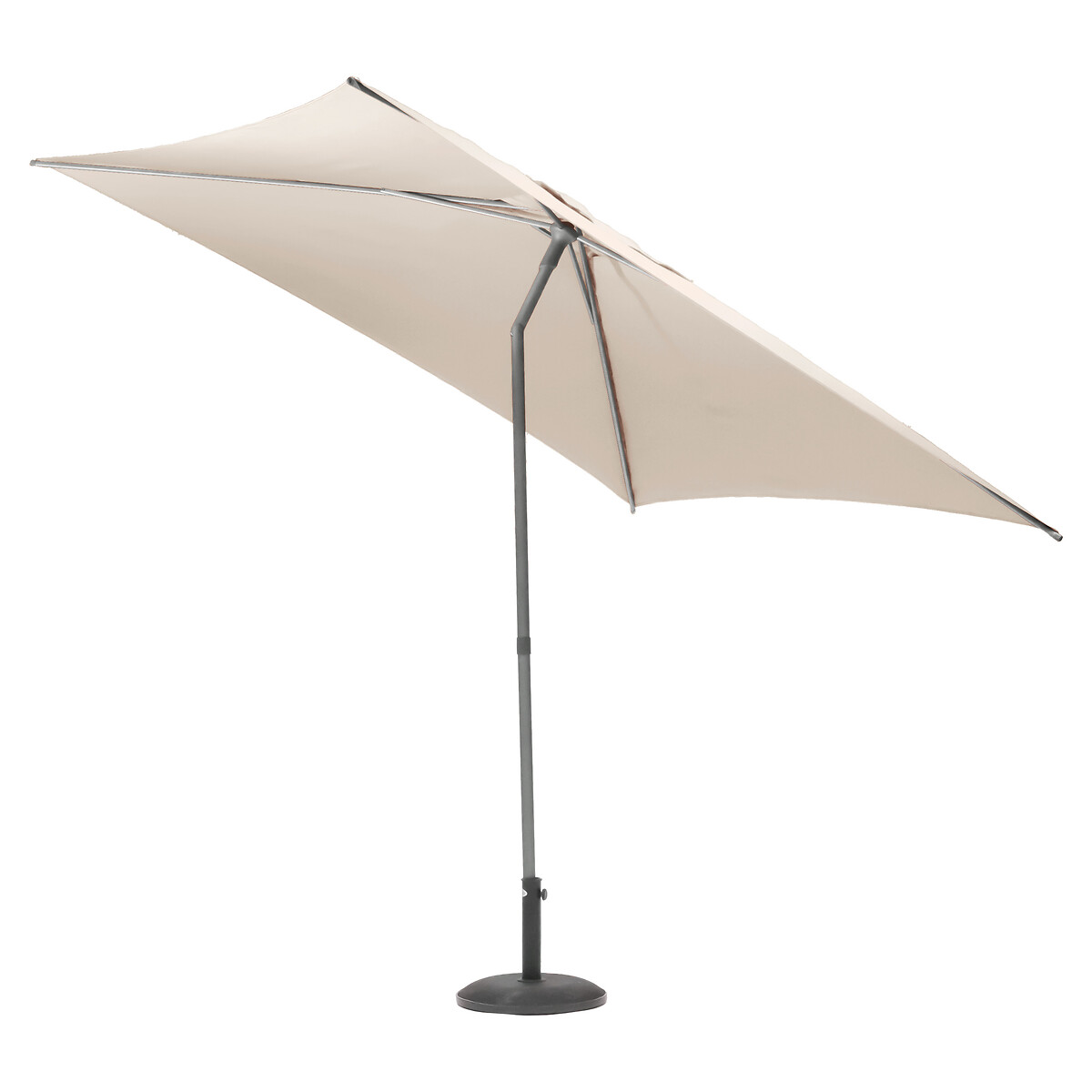 Hesperide Parasol Droit Carré SOYA Blé