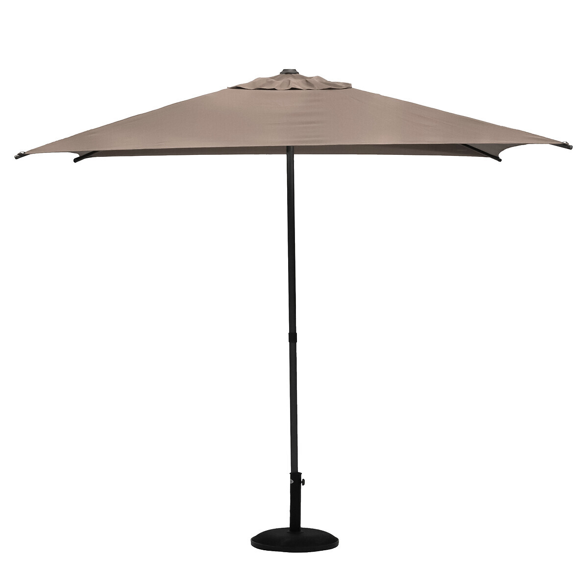 Hesperide Parasol Droit Carré SOYA Taupe