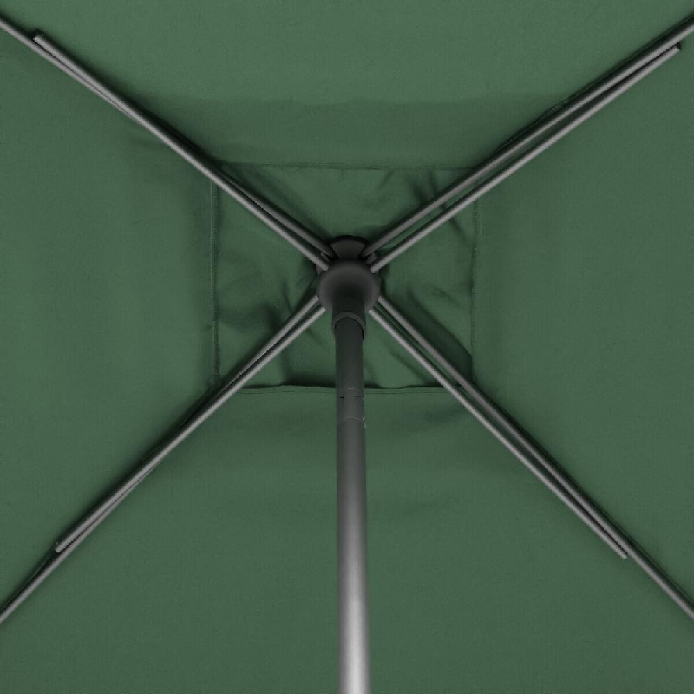 Hesperide Parasol Droit Carré SOYA Vert Olive