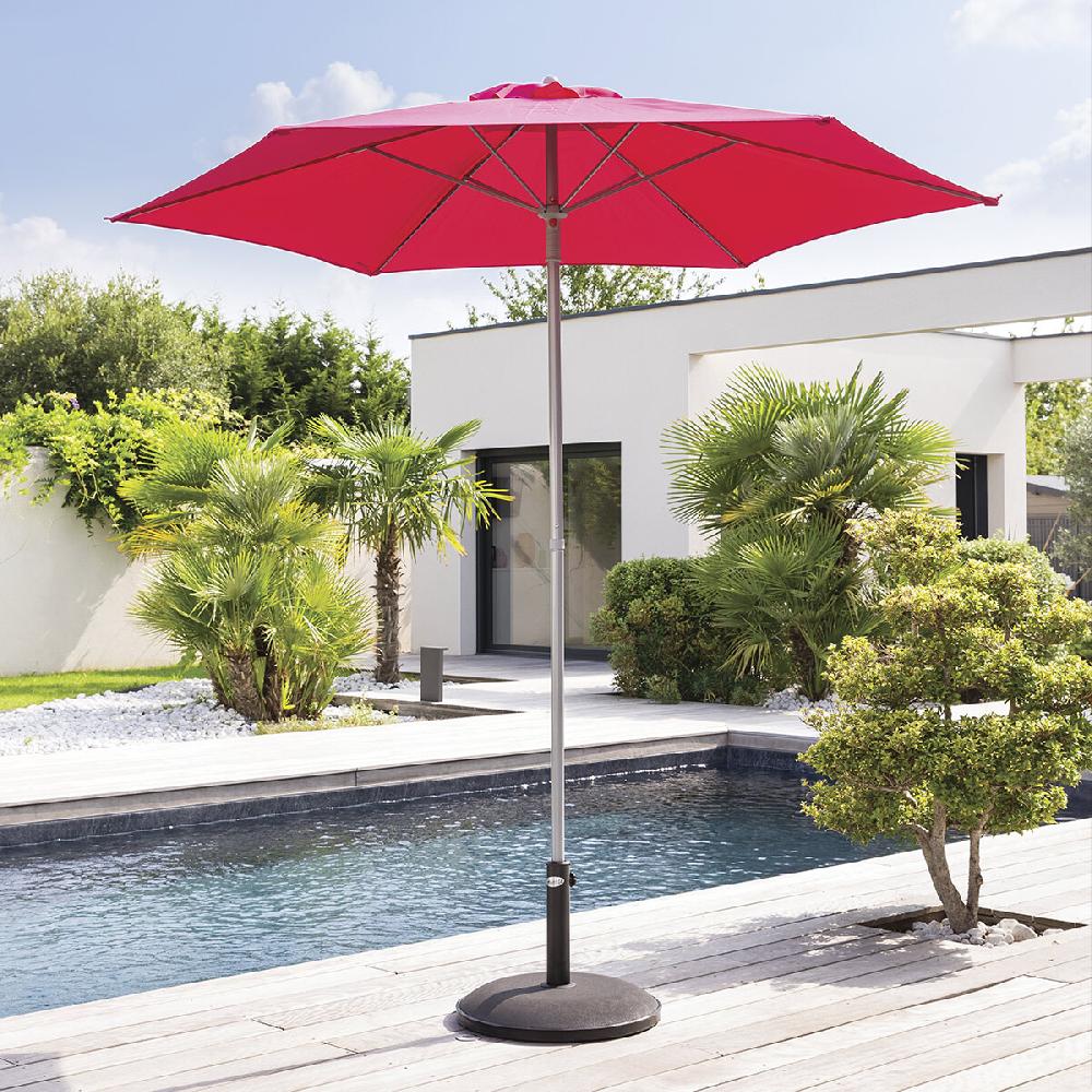 Hesperide Parasol Droit Rond ANZIO Grenade