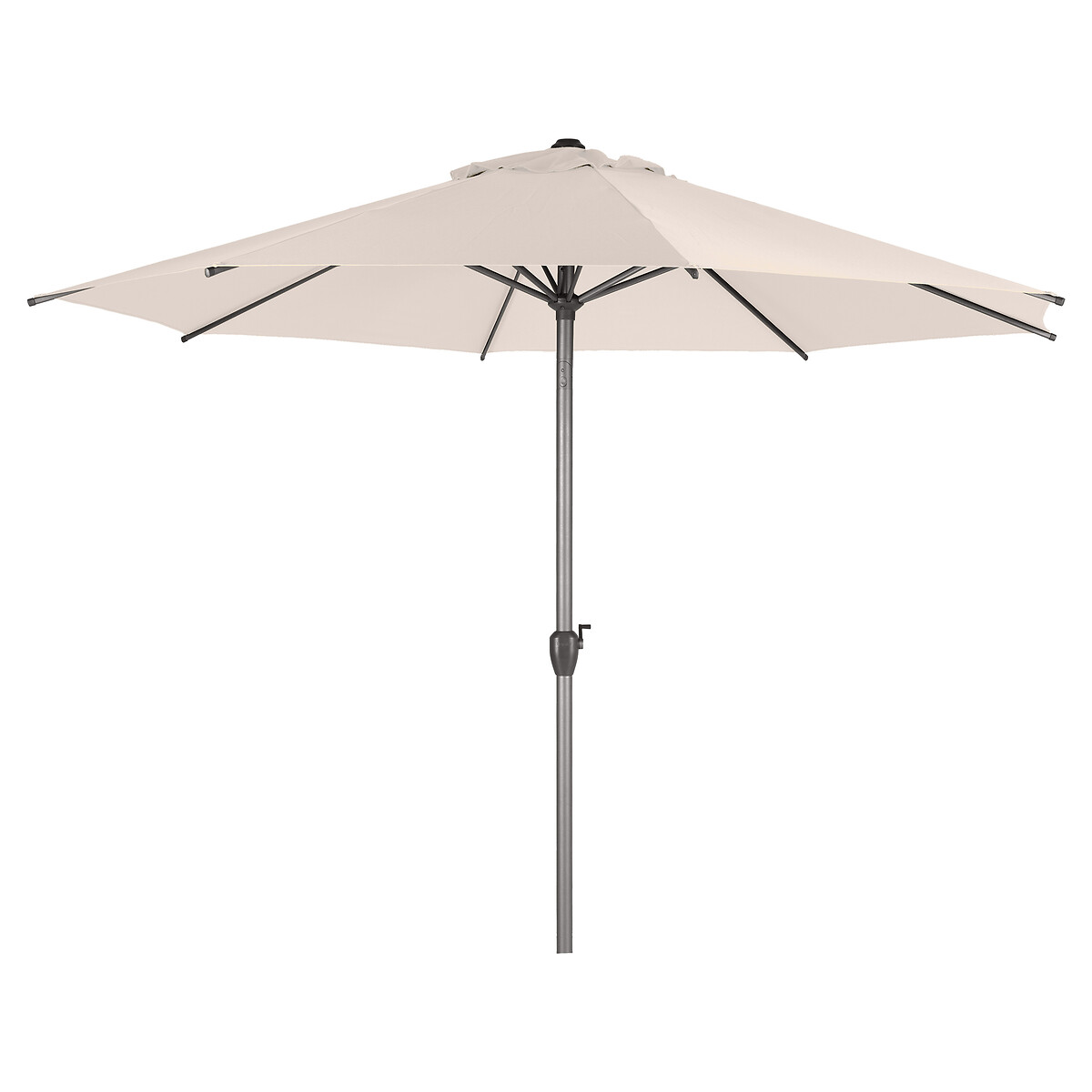 Hesperide Parasol Droit Rond Inclinable LOOMPA Blé