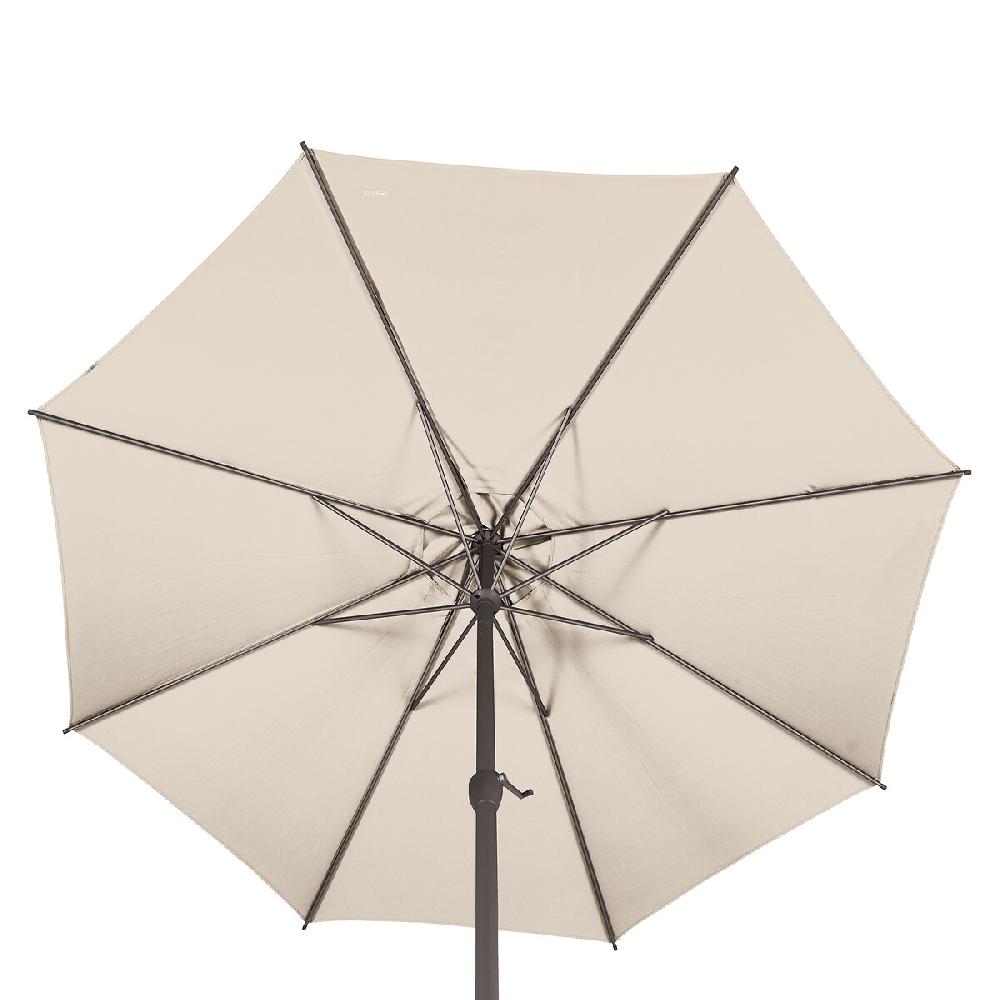 Hesperide Parasol Droit Rond Inclinable LOOMPA Blé